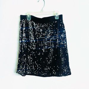 Ladies Black Sequin Mini Skirt by Sanctuary in Size L